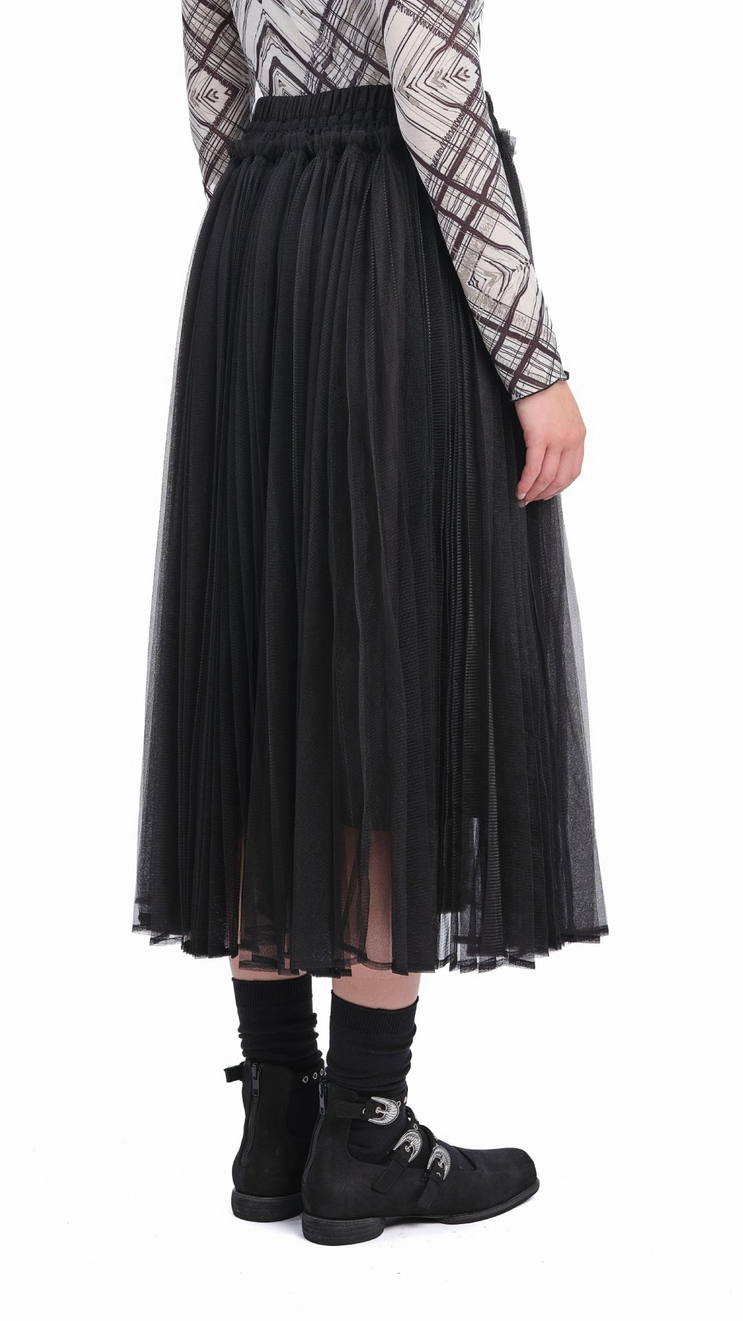 Organza Skirt Refined Mood Breathable