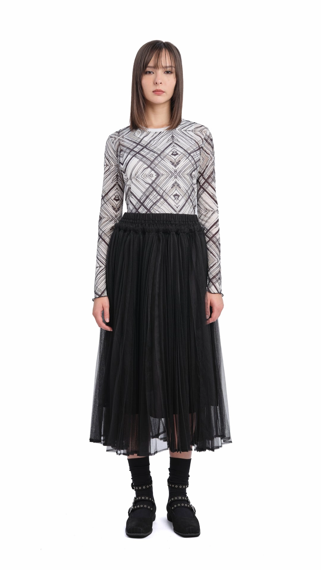 Organza Skirt Light Edge