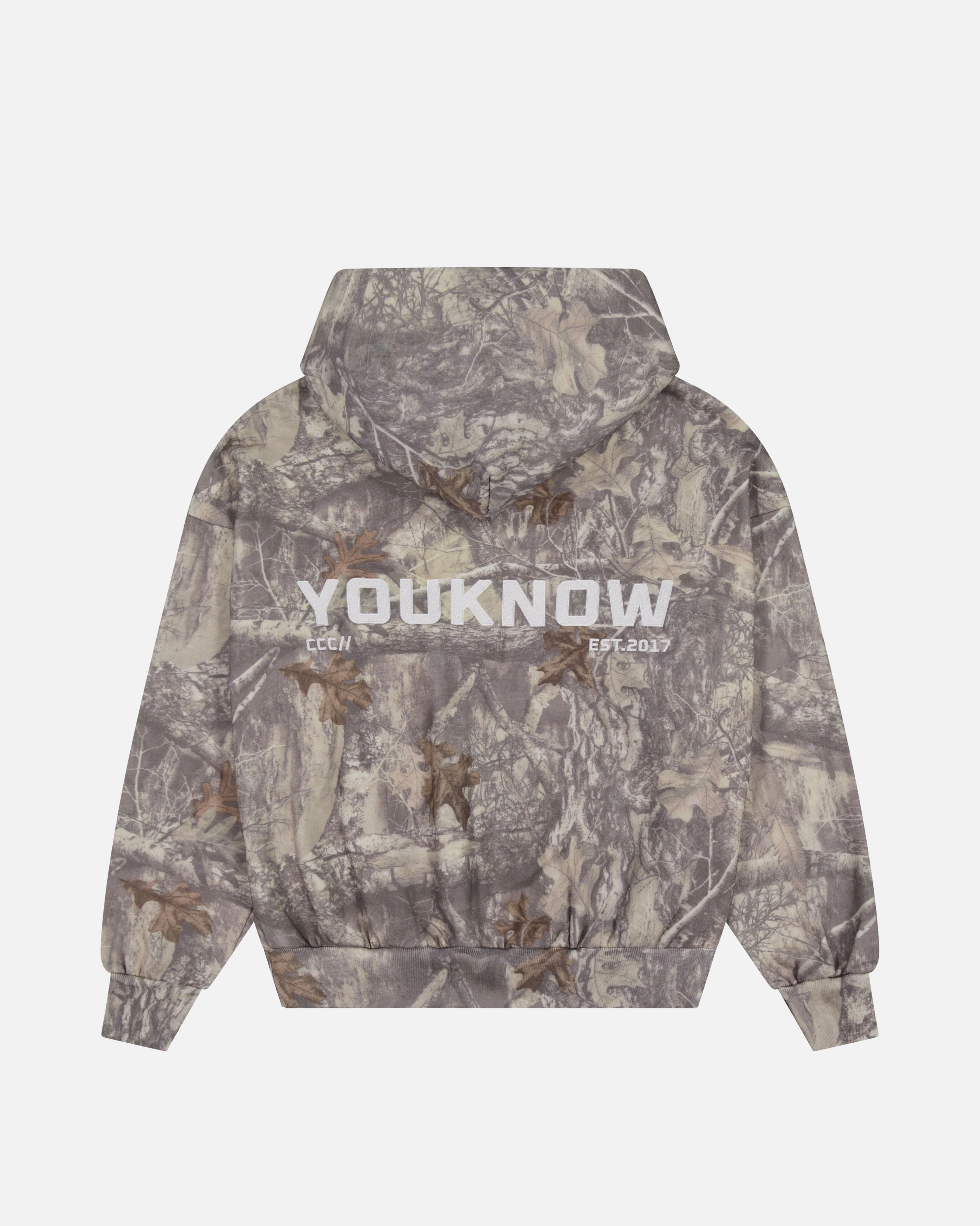 Recycled Material Reinforced Zipper Guard Recon Hoodie | Camo