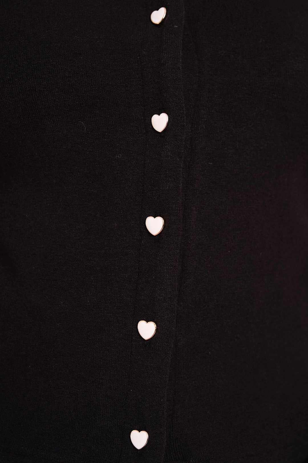 FlexibleNeckline The Cut and Sew Cardigan in Black