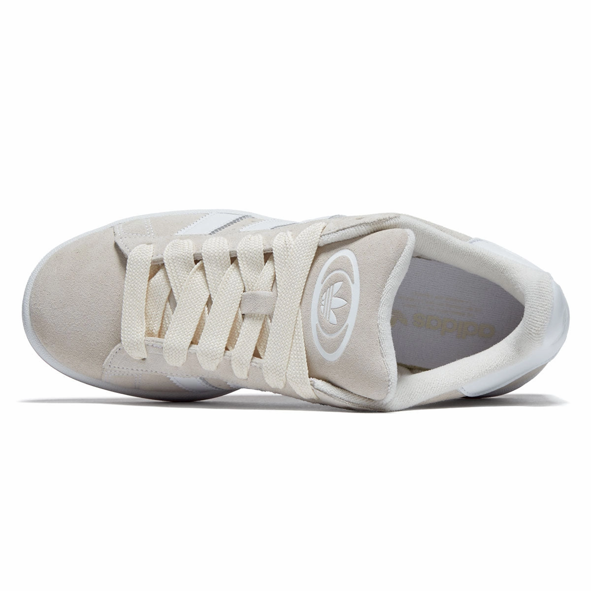 Adidas Campus 00s Shoes - Wonder White/Ftwr White/Gum Road Running Work Style