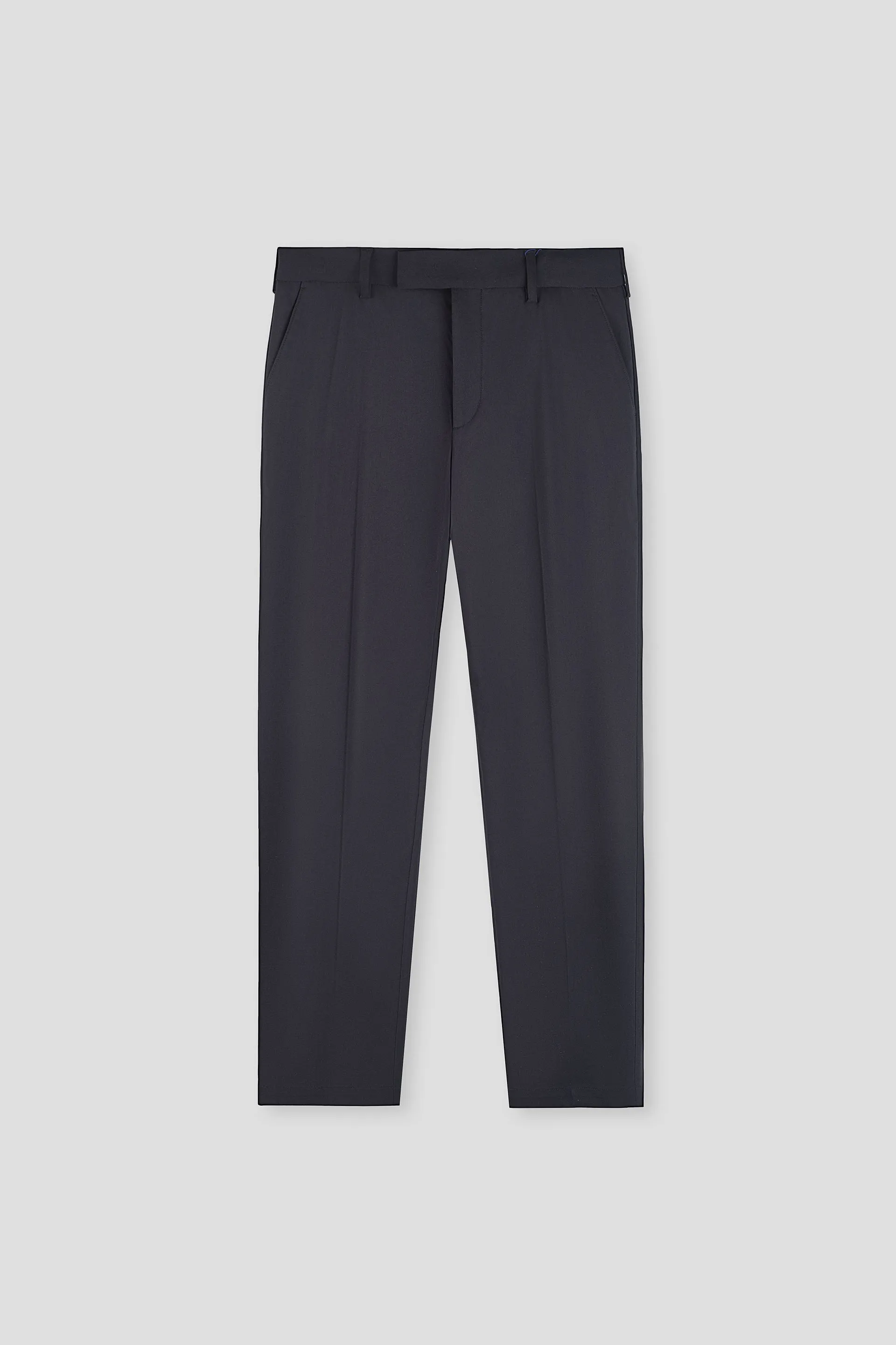 CottonSTRETCH Tailored Pants | Navy 15589P Chill Style High-waisted fit