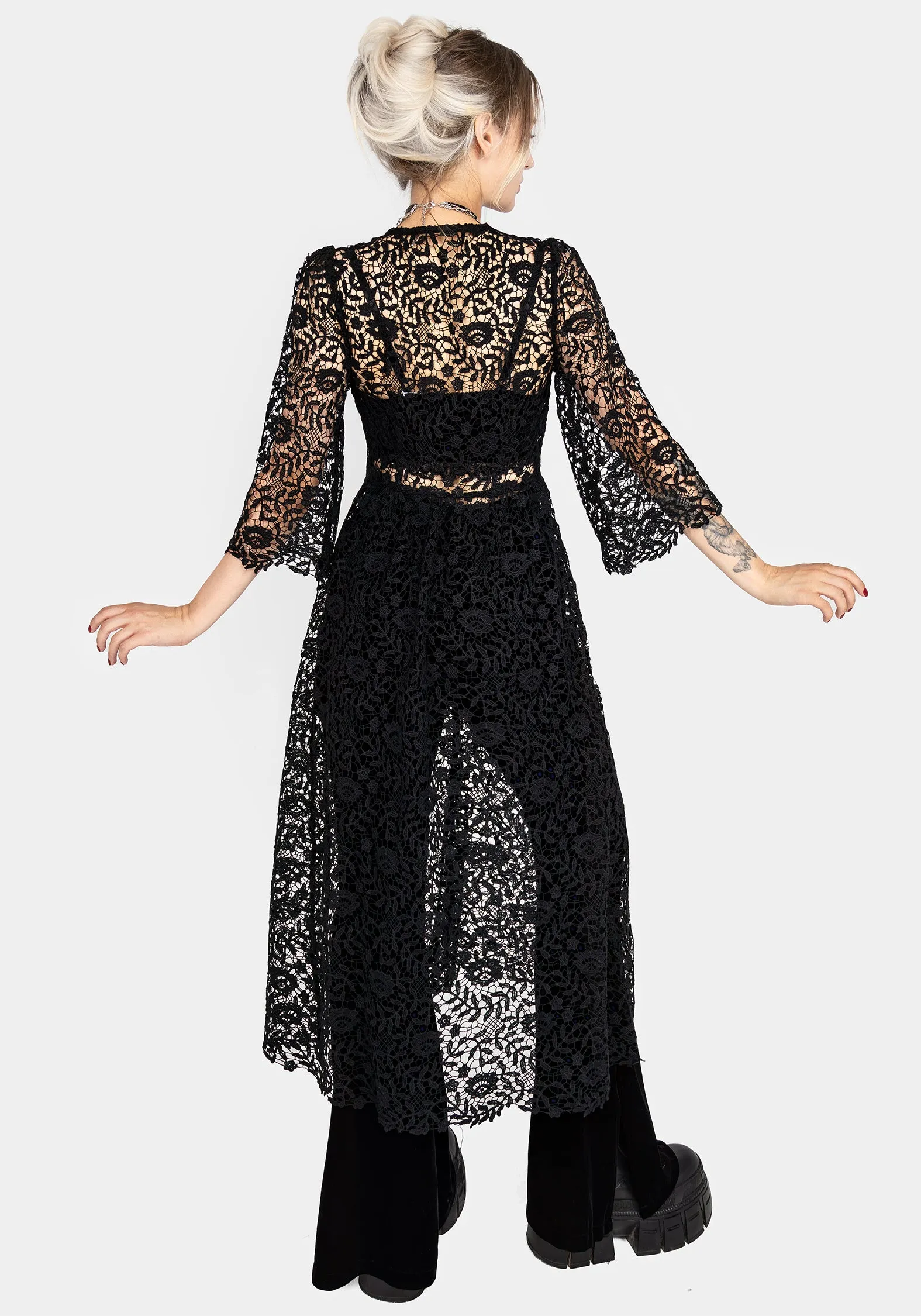 Folia Tiered Overdress Silky-Feel
