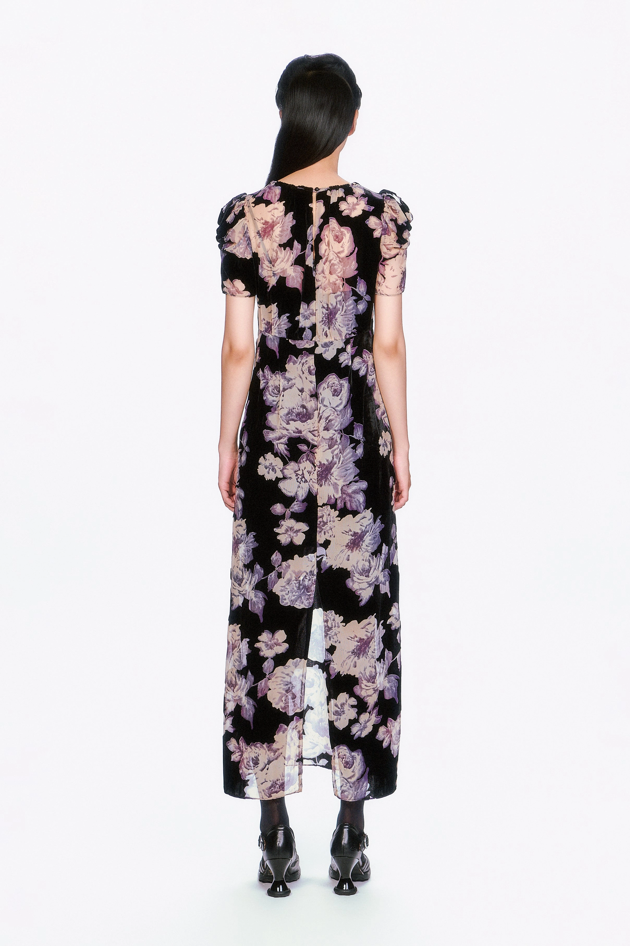 Cabbage Rose Devor?? Maxi Dress Classic Motion Perfect Fit Wear