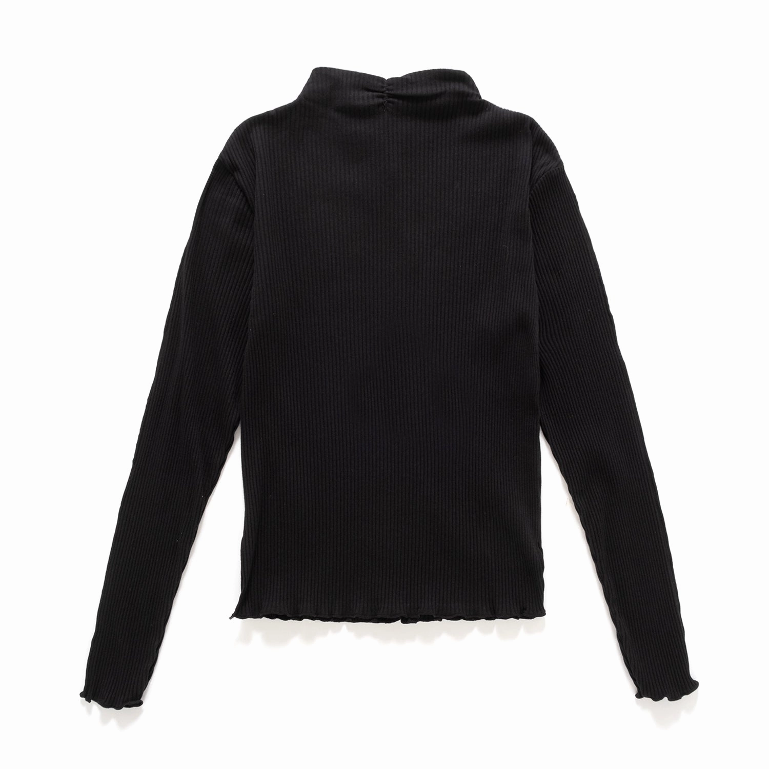(TP1476) Monk Neck Long Sleeve Tee Anti Static Treatment
