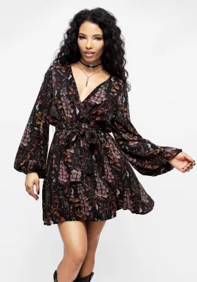 Foxglove Mini Wrap Dress Simple Ease