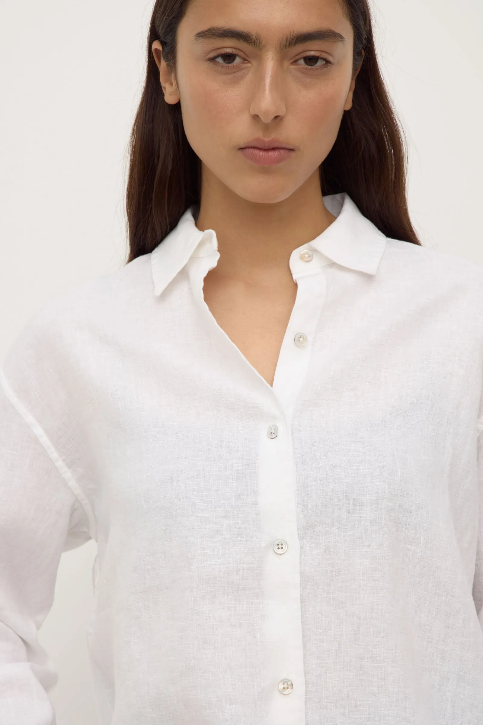 Soft Material Womens Everyday Linen Shirt