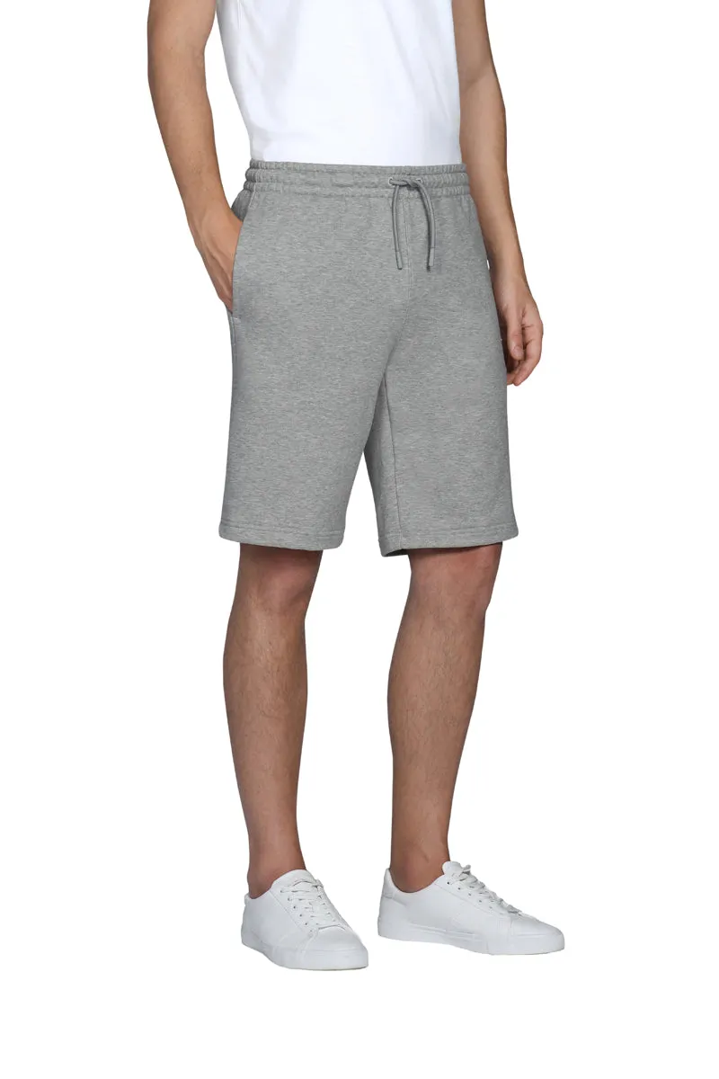 French Terry Sweatshorts | Light Grey EBC08Z Sweat Wicking Liner Effortless Design