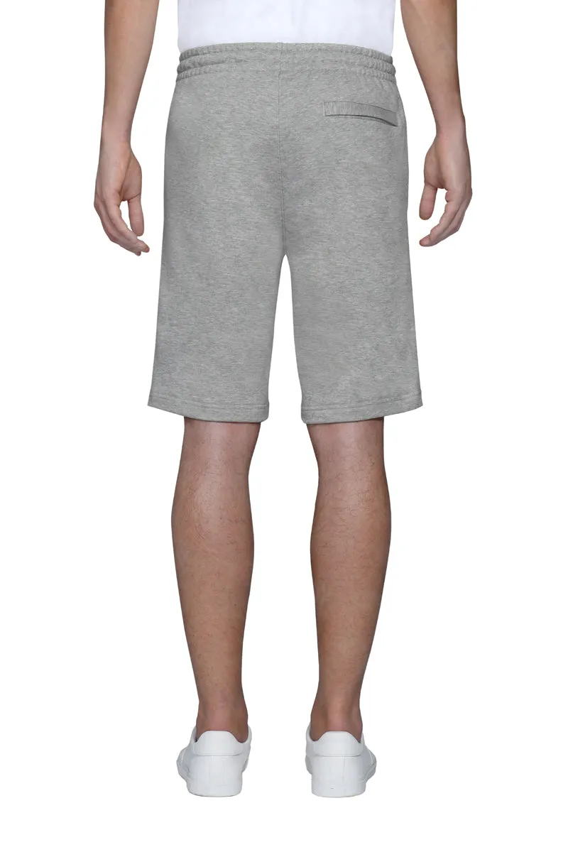 Agile Fit Comfort Stretch French Terry Sweatshorts | Light Grey EBC08Z