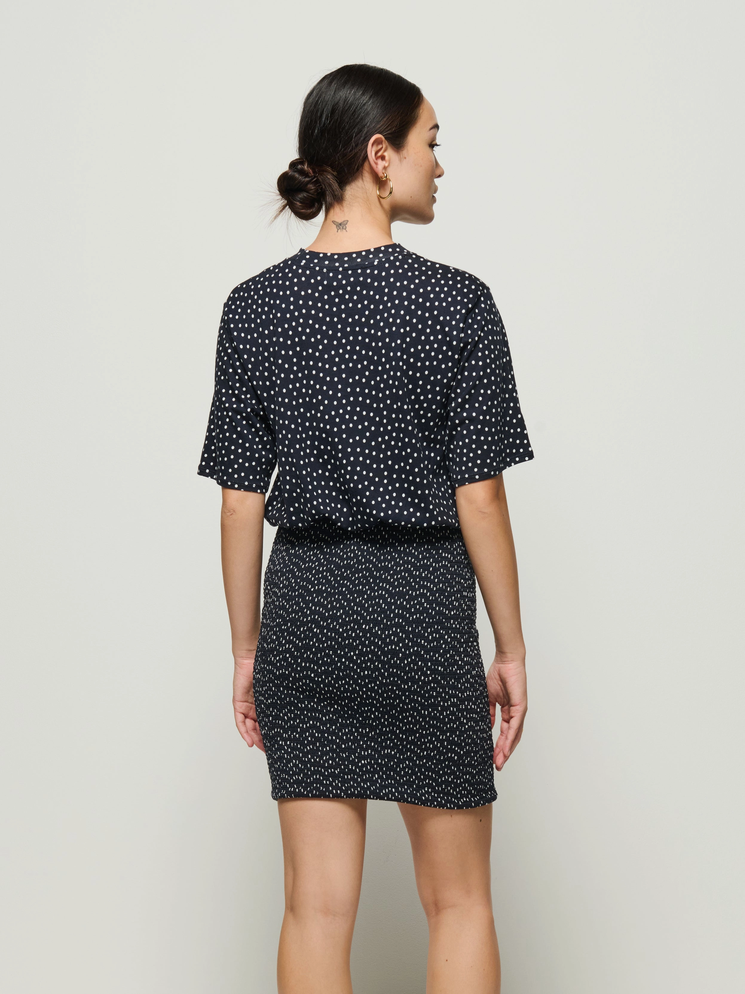 Stylish Cut Fashionable outfit for outings Bess Smocked Mini