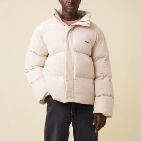 bound Arctic Padded Puffer Coat - Ecru Cold Day Look