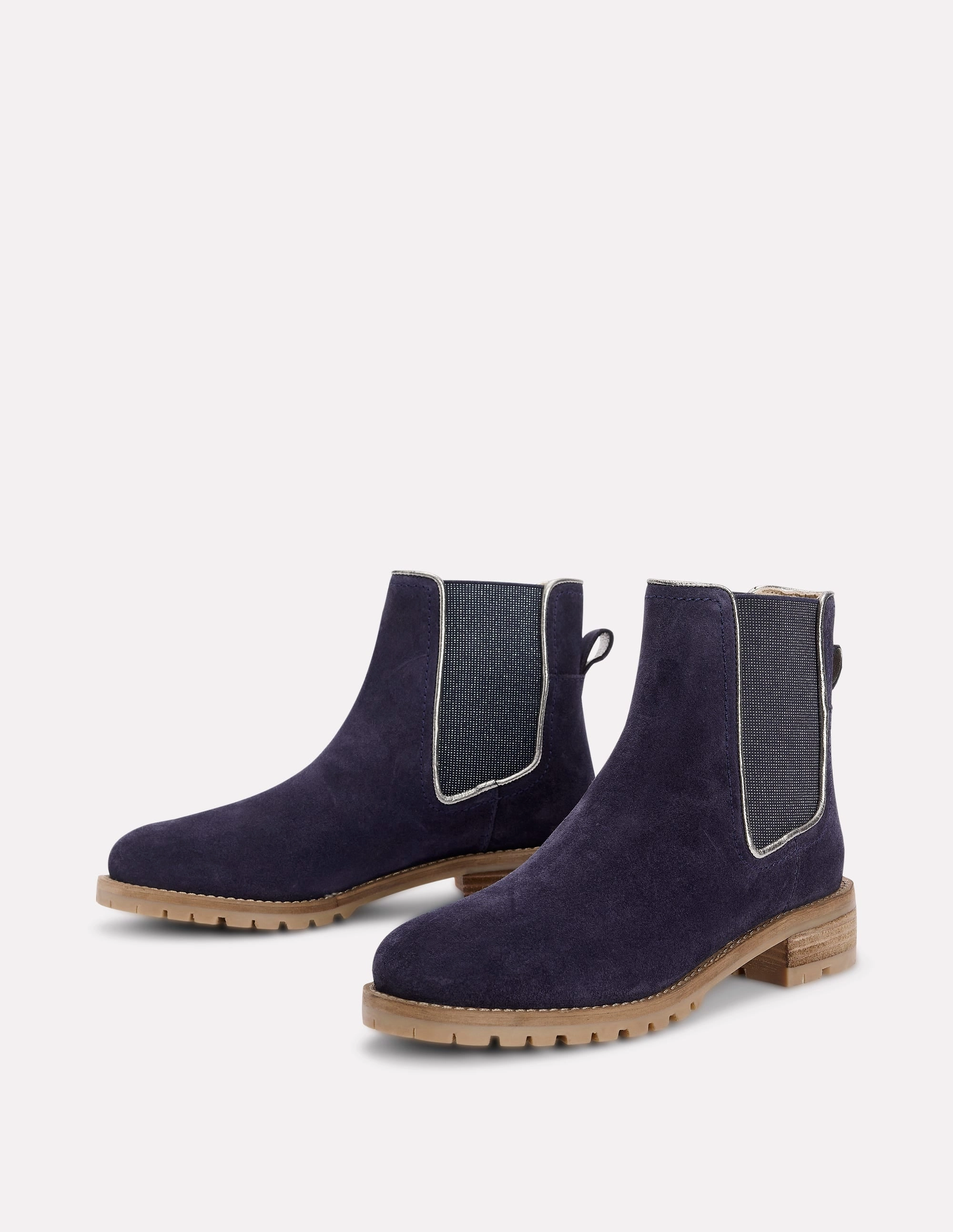 Freya Chelsea Boots-Navy Padded Interior Comfort Seeker Casual Outfit
