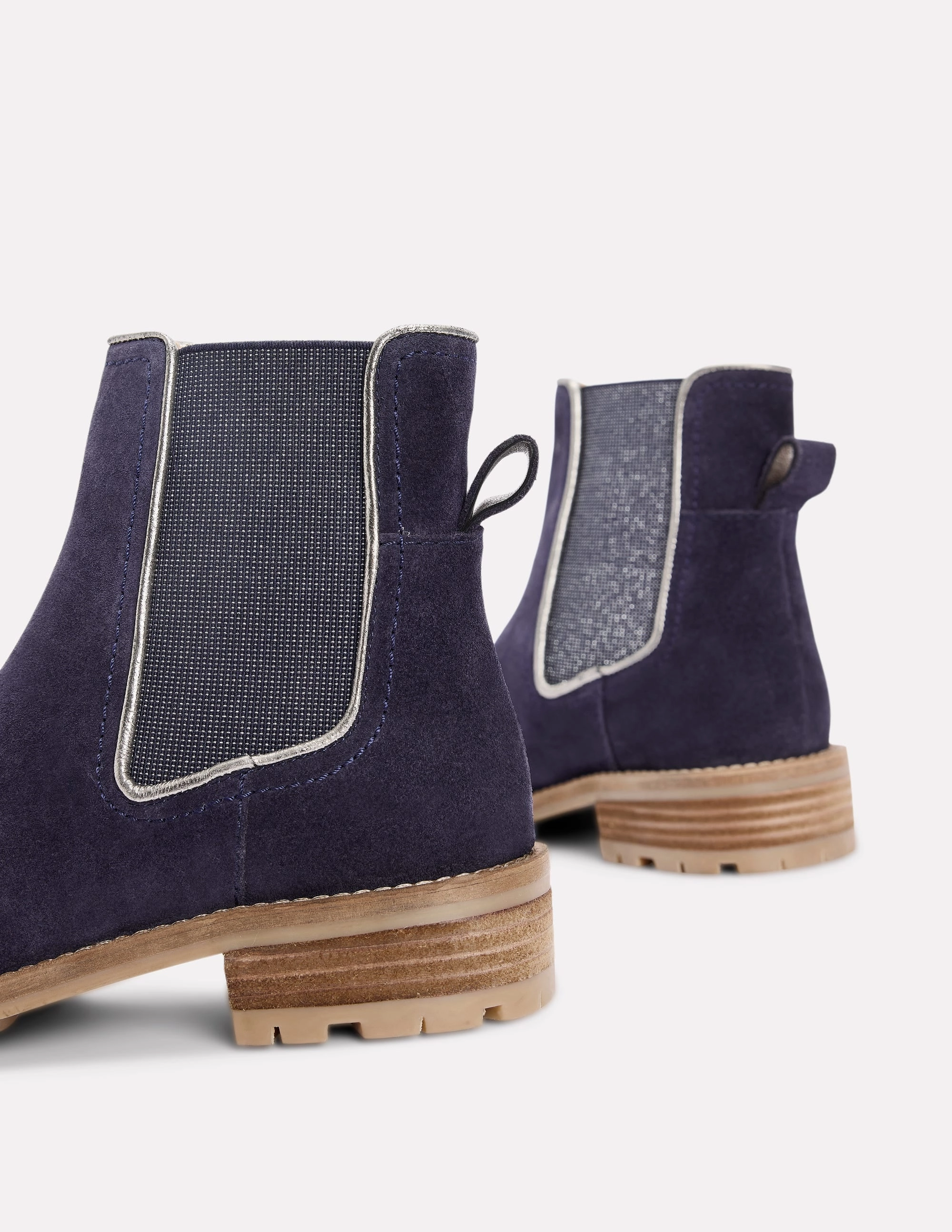 Freya Chelsea Boots-Navy Kid Fun Protective Finish Morning Walk