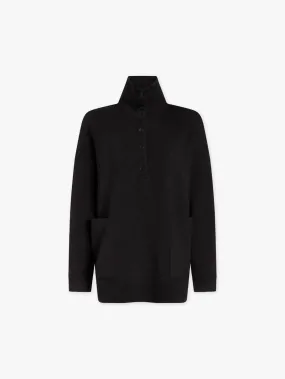 Winter Apparel Women's Meredith Longline Sweater In Black