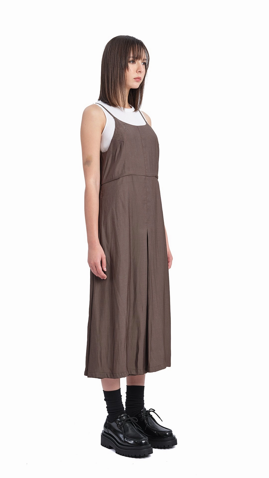 Soft Gradient Silky Maxi Dress