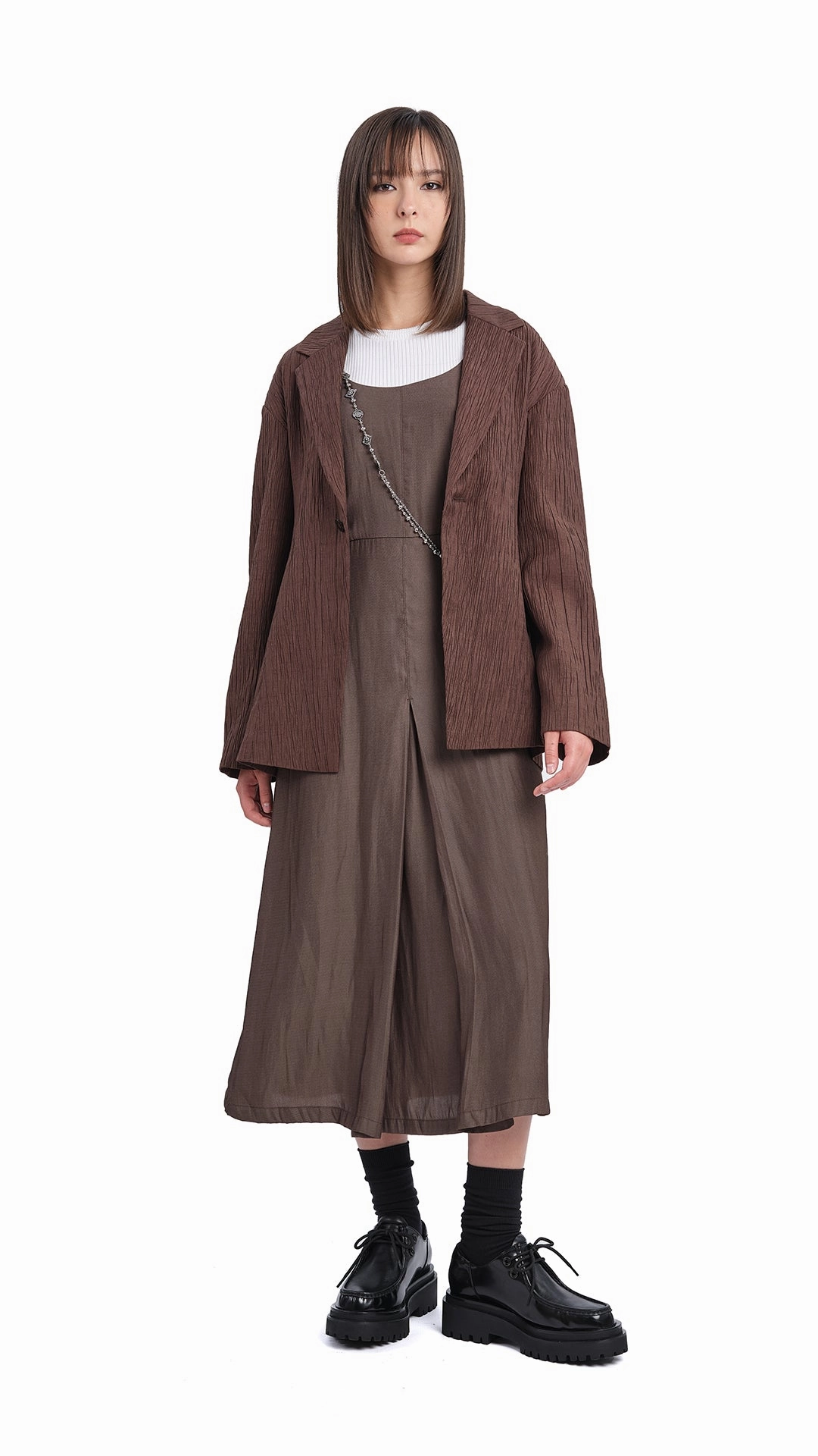 Silky Maxi Dress Polished Appearance