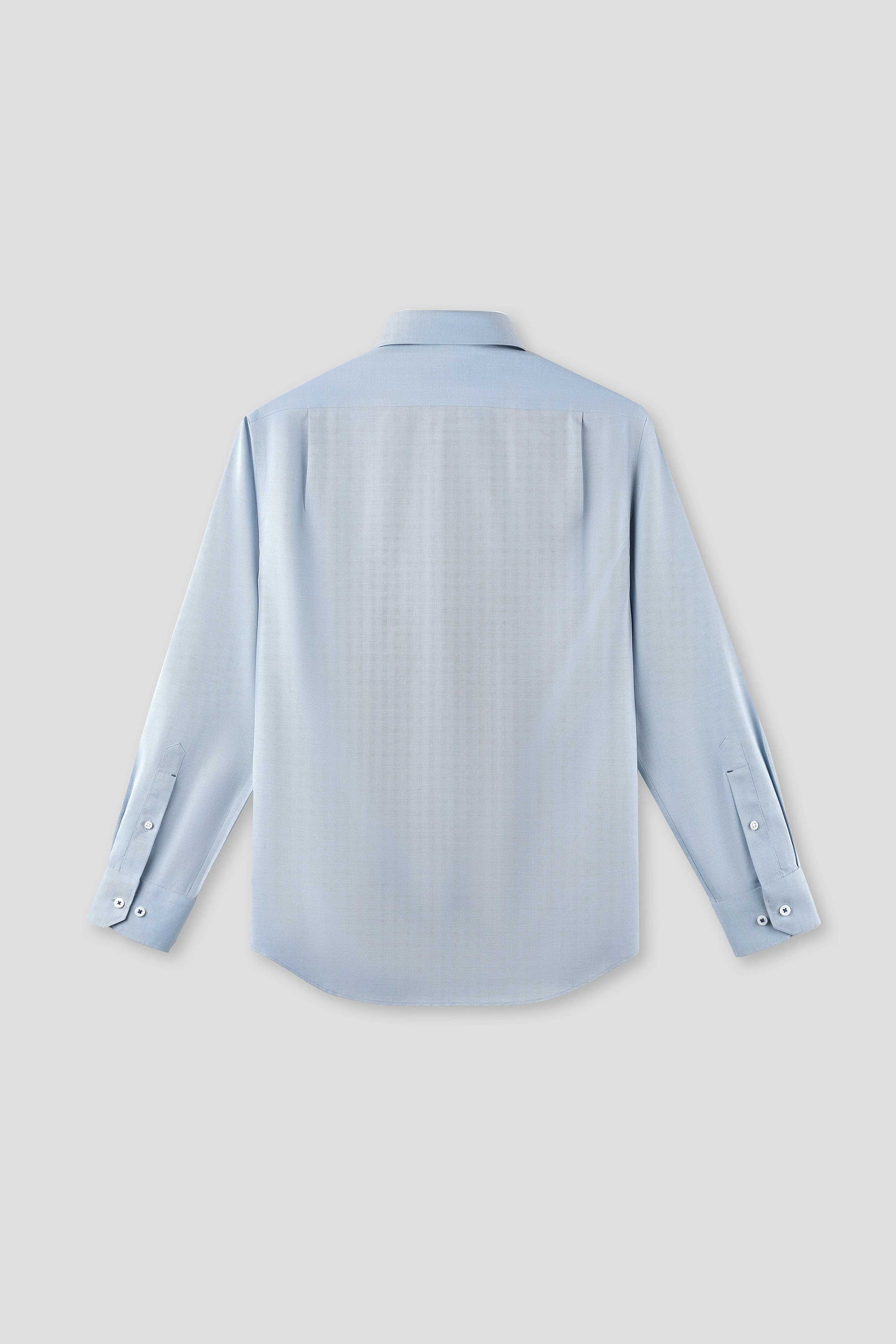 Roomy Cut ??Frozen in Tones?? Waterless Dye Dress Shirt | Glacial Mist 17804N