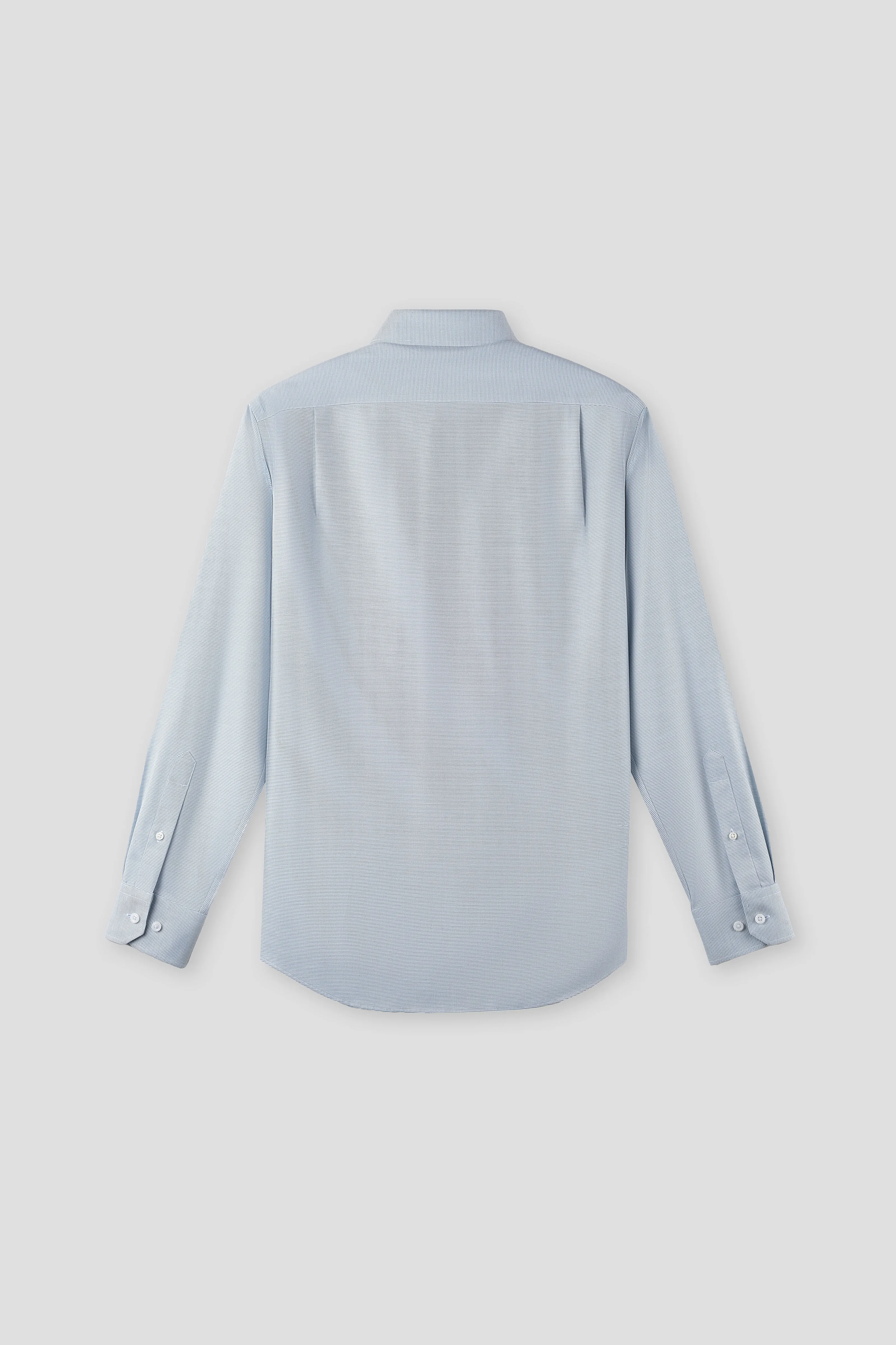 ??Frozen in Tones?? Waterless Dye Dress Shirt | Glacier Grid 22815N Road Trip Ready Smart Appearance