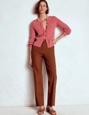 Full Length Canonbury Trousers-Russet Trendy Comfort Convertible legs