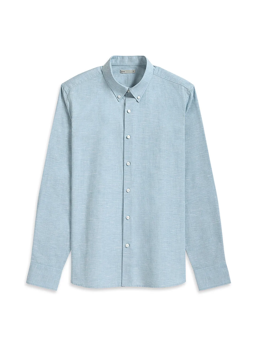 Fulton Slub Shirt Polished Style high-low hem