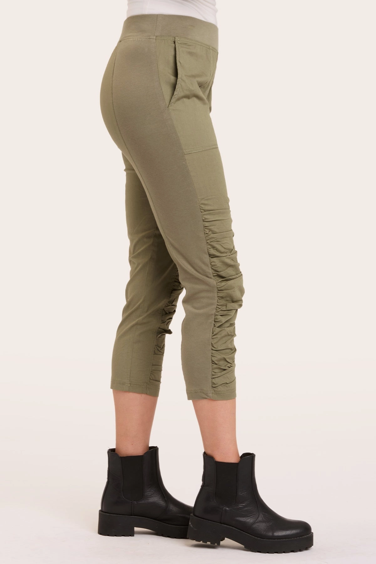 For Adults Winter Sports Stretch Panels Geyser Crop