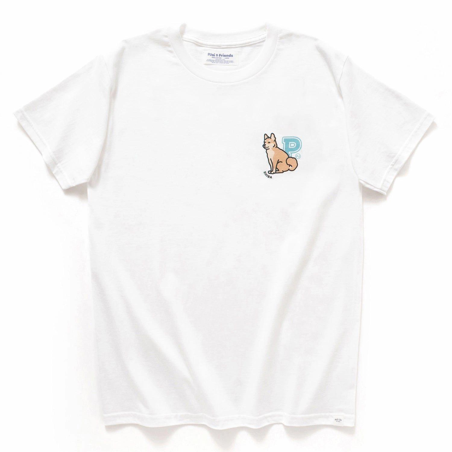 Vintage authenticity Machine washable (EMT089) MYO Shiba College Graphic Tee