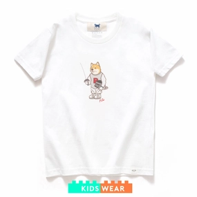 Crew Neck Design Casual Look Wear (ZT444) Kids Fencing Graphic Tee