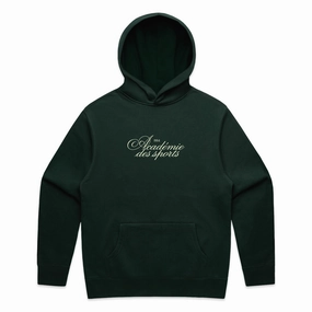 Vice 84 'Acad??mie Des Sports Script' Hoodie - Pine Resort Wear Chipmunk like