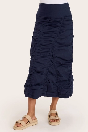 Gored Peasant Skirt Innovative Fabric Simple Flow