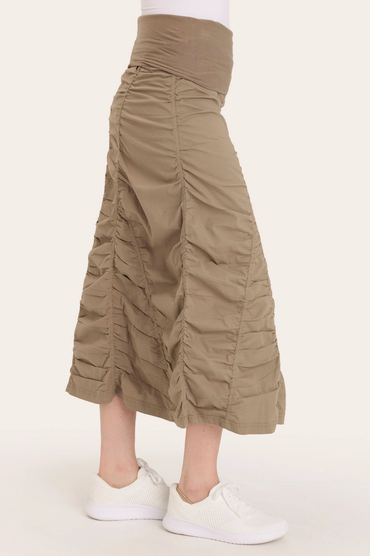 Luxury Trim Urban Pulse Gored Peasant Skirt