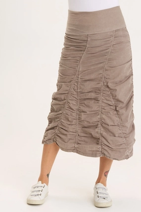 Gored Peasant Skirt Functional Detail Bohemian vibe