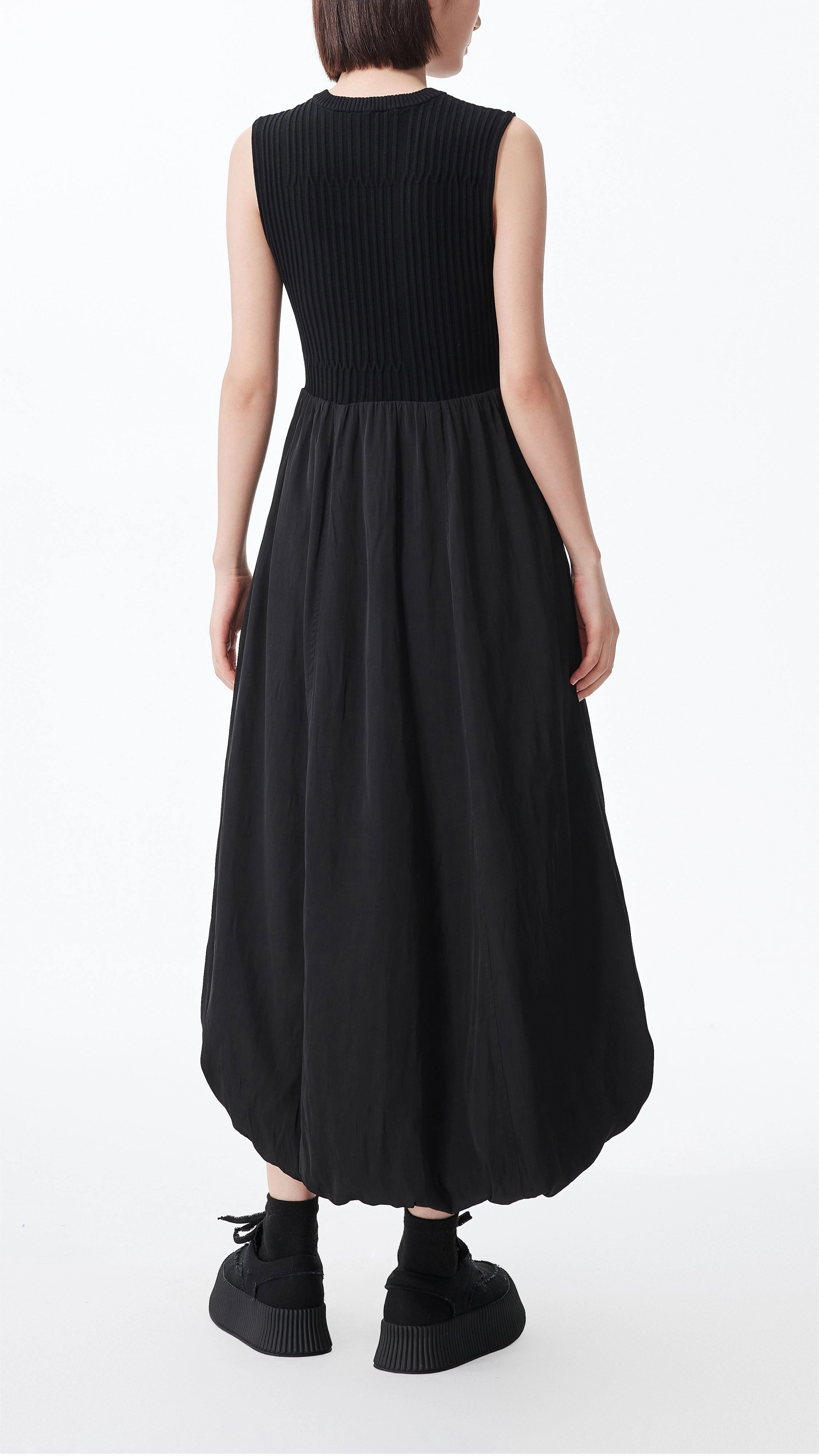 Balloon Shape Dress Relaxed Comfort Look Comfortable fit dress