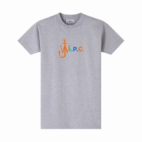 Cozy and Fashionable Gris Fonce Chine Anchor JW Anderson T-Shirt