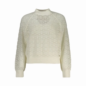 Guess Jeans Alpaca Women Women's Sweater Versatile Layer Cold Day Outfit