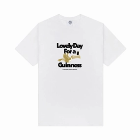 Guinness x UN:IK 'Lovely Day' Tee - White Comfy Touch
