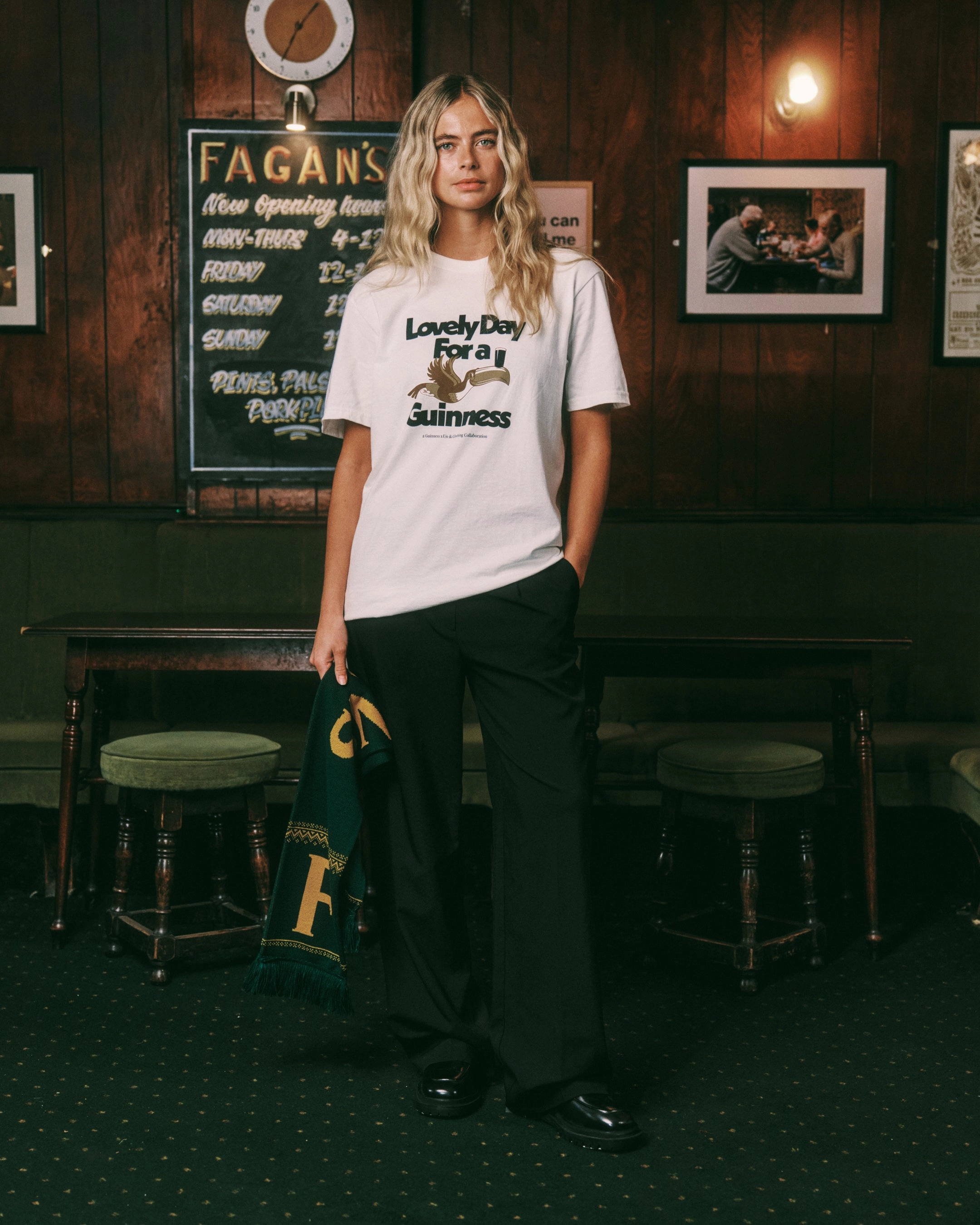 Classic Outfit Guinness x UN:IK 'Lovely Day' Tee - White