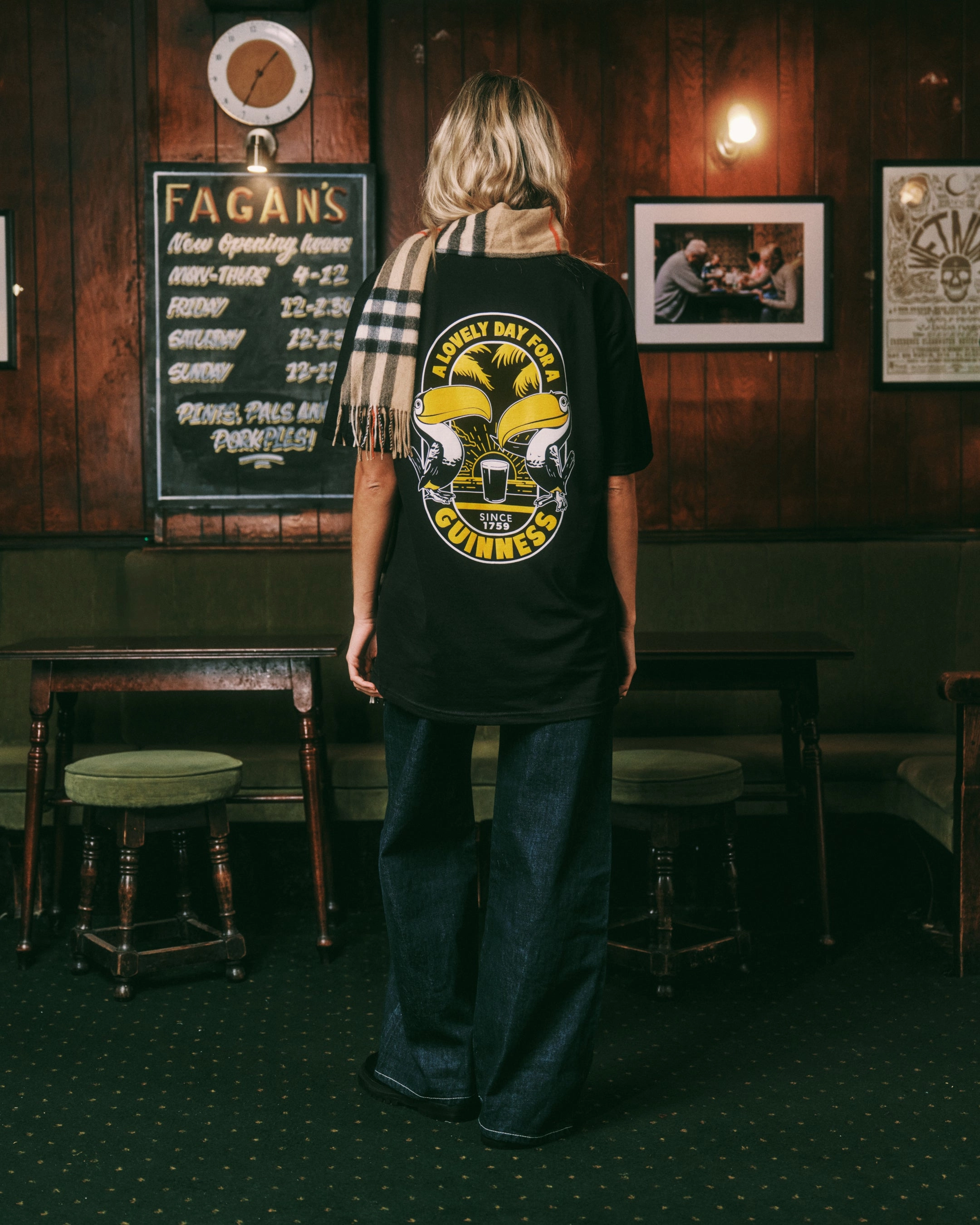 Perfect Wear Guinness x UN:IK 'Tropical' Tee - Black