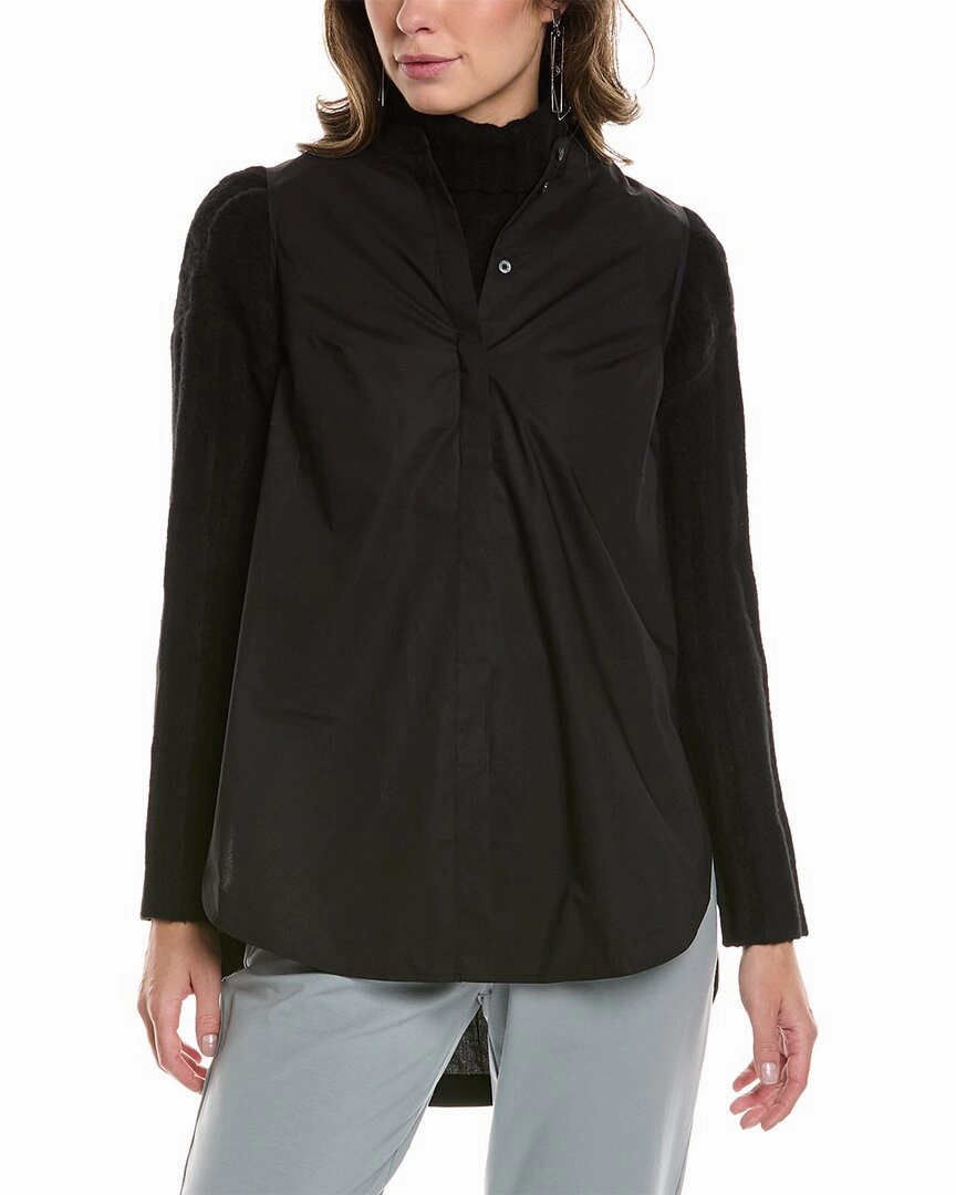 AllSaints Claude Wool & Yak-Blend Sweater Comfort Choice Layered Knitwear