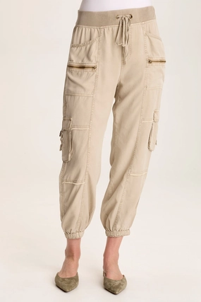 Performance Wear Fitness routine Hansa Twill Cargo Jogger Pant