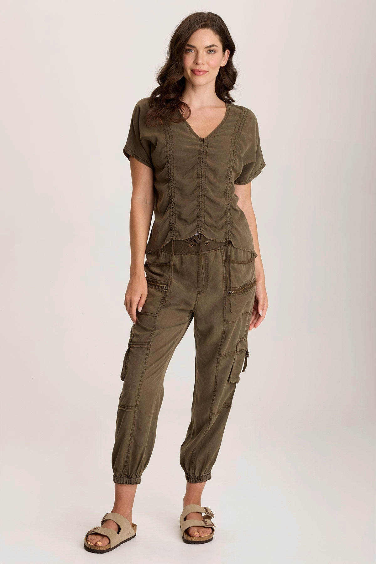 Athletic Footwear Hansa Twill Cargo Jogger Pant