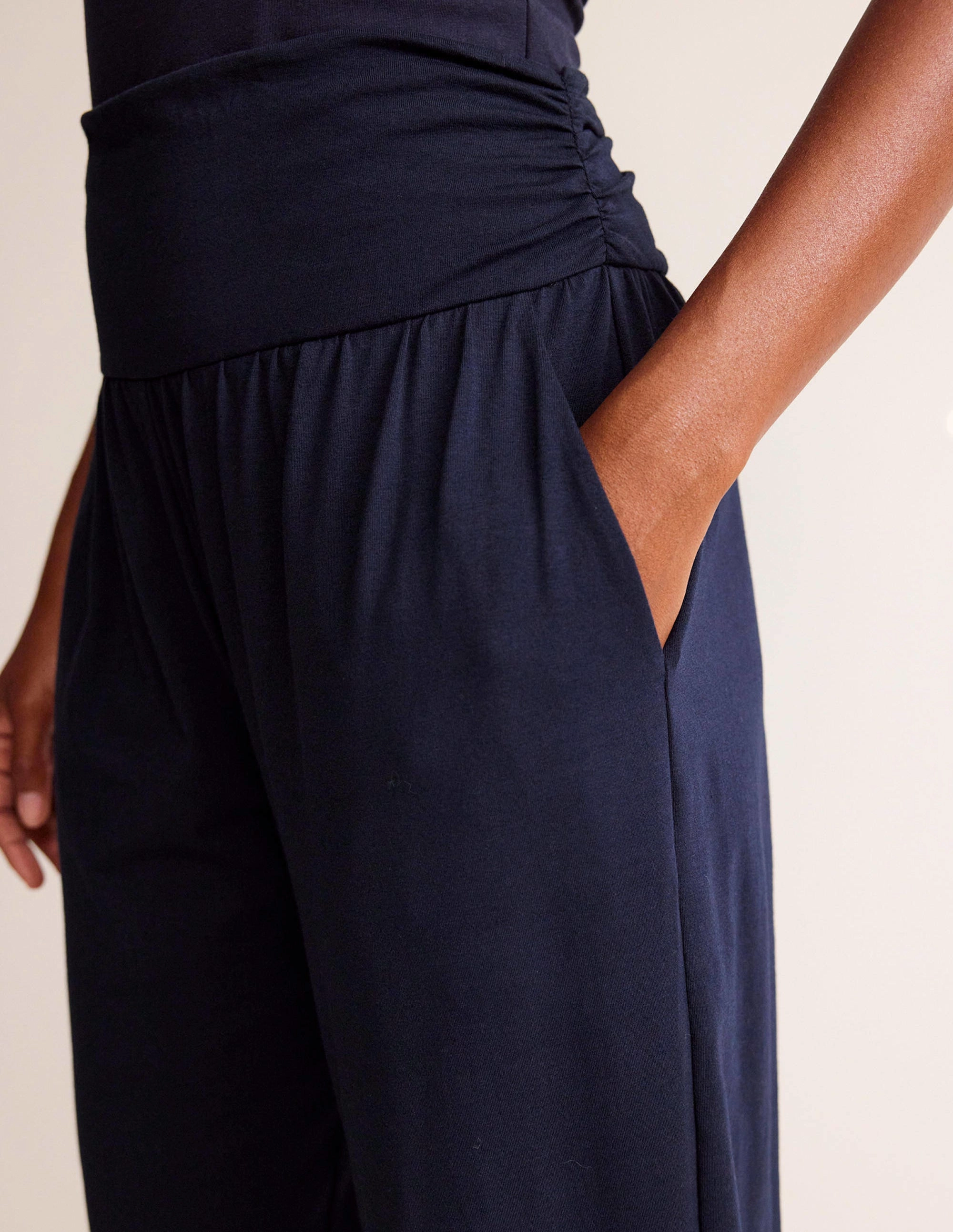 Hareem Jersey Joggers-Navy All-Purpose Comfort