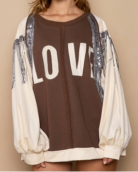 Simple Fashion Cozy Knit Fit Harper Pullover In Brown