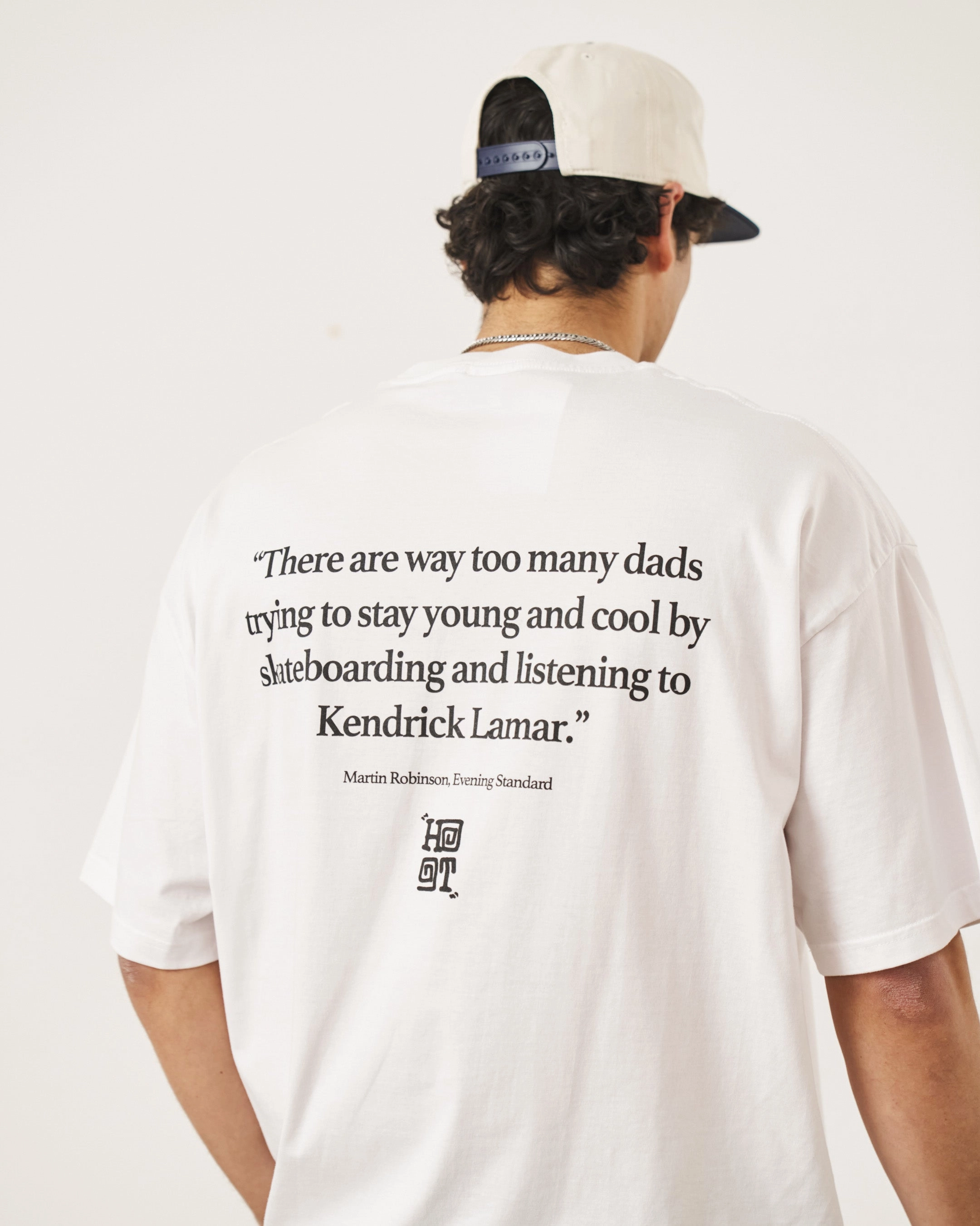 HAVE A GD TRIP 'Kendrick' Tee - White outdoor concert