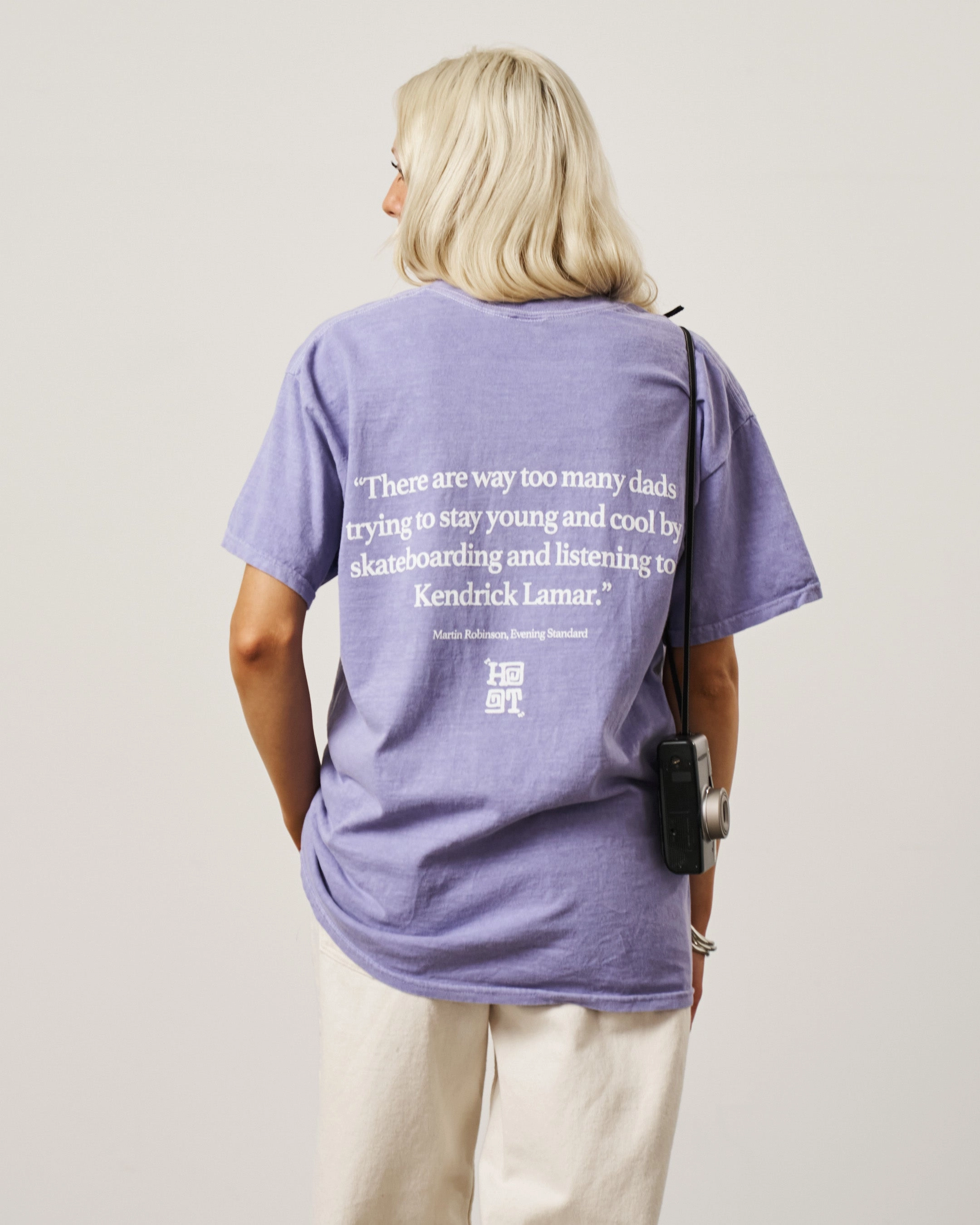HAVE A GD TRIP 'Kendrick' Vintage Washed Tee - Orchid Casual Choice Wear FunctionalPockets