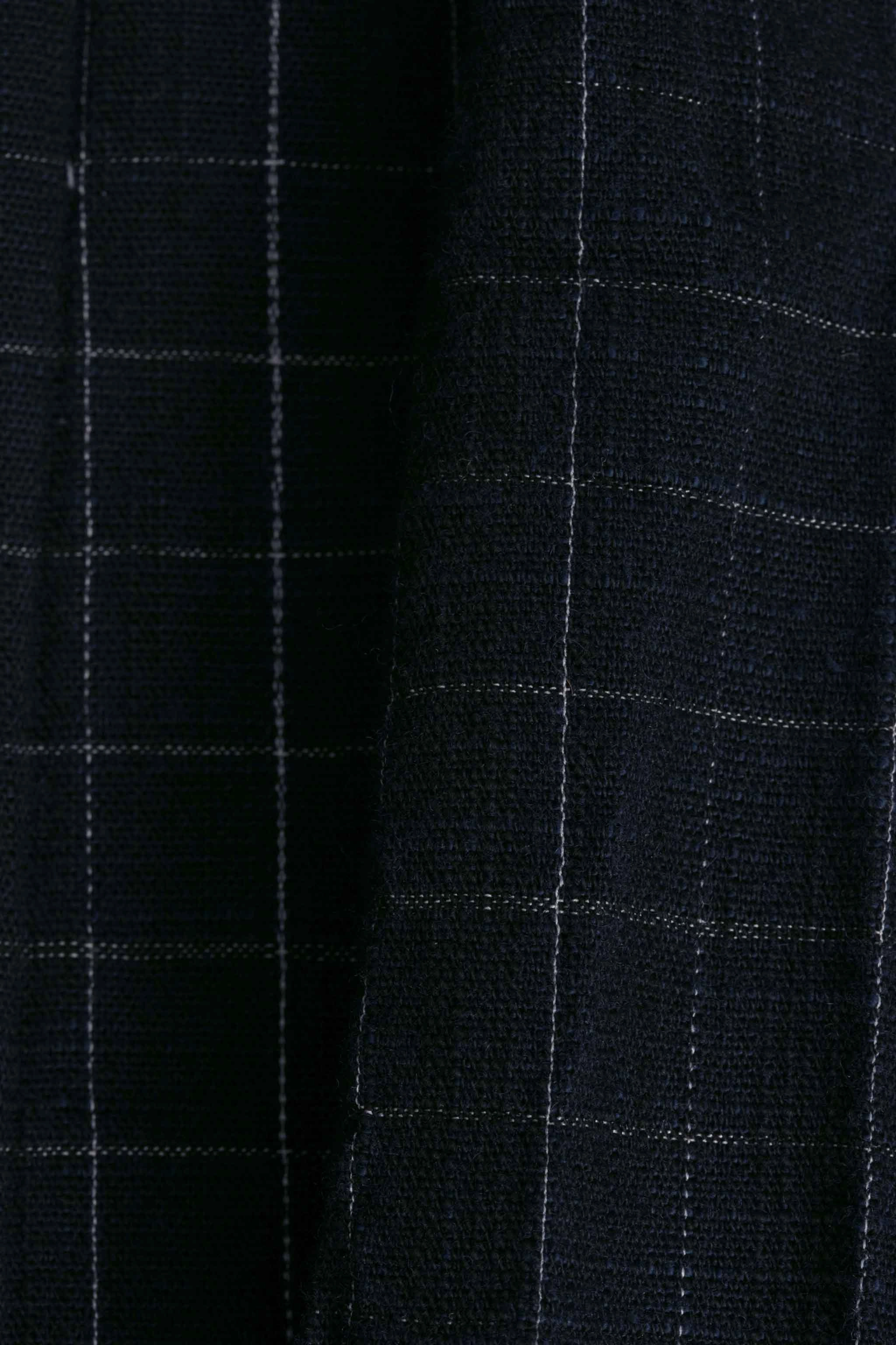 Neutral Style Layered Ventilation Panels THE PHOTOGRAPHER JACKET / CRUMPLED CHECK INK
