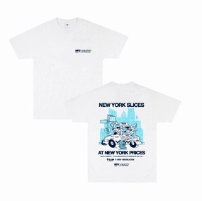 Fun Style World Famous Gordos 'NYC Slices' Tee - White