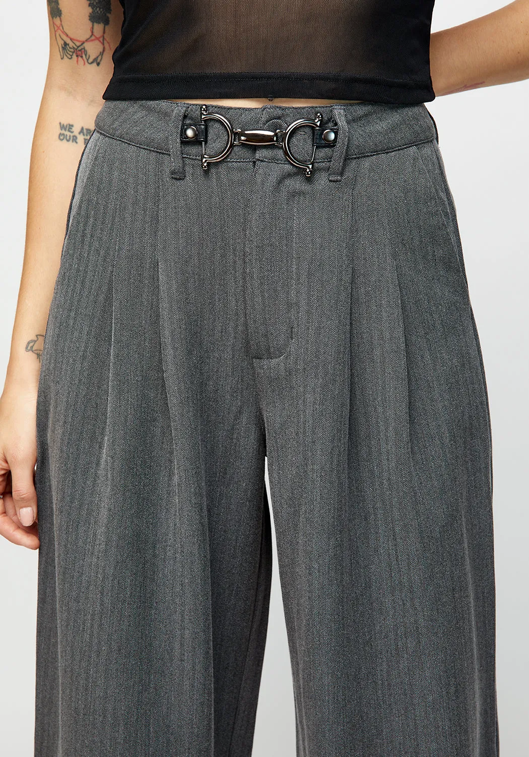 Sport Ready HERRINGBONE TAILORED TROUSER