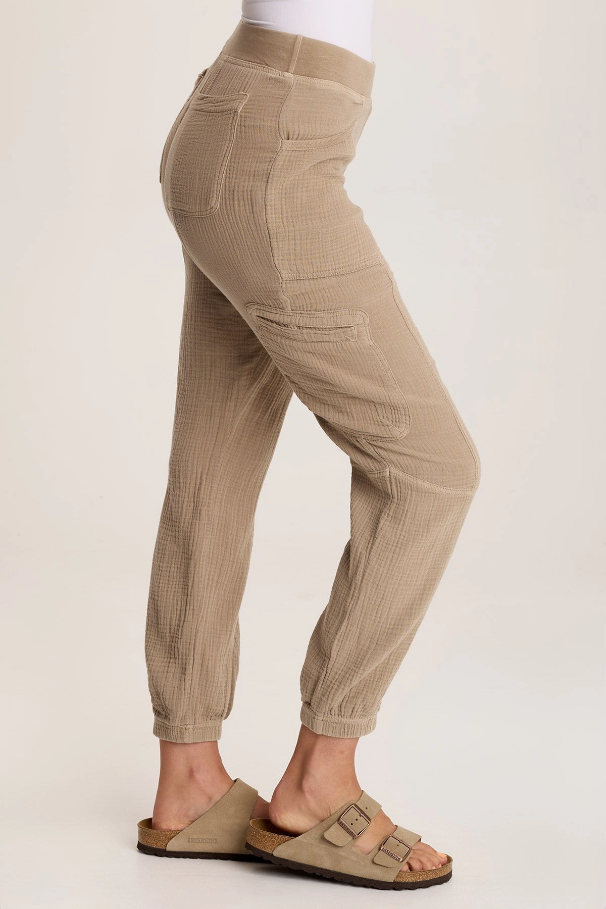 Comfort Fit Capri Hidalgo Plush Gauze Jogger