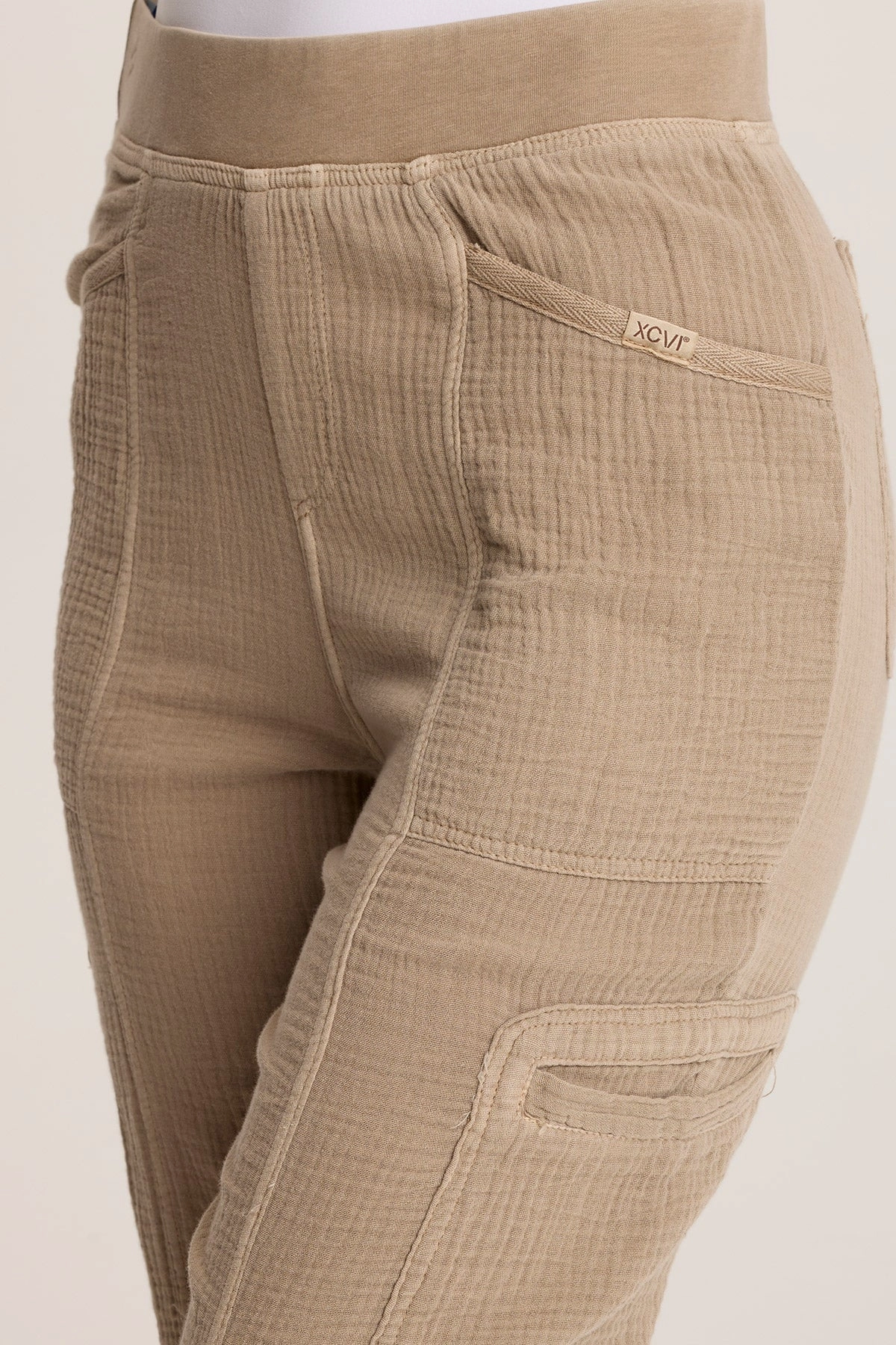 Hidalgo Plush Gauze Jogger Contoured Silicone Gripper Classic Fit
