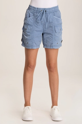 Ganon Sporty Drawstring Cargo Short Performance Wear